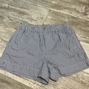 Free Assembly Striped High Waist Women's Shorts